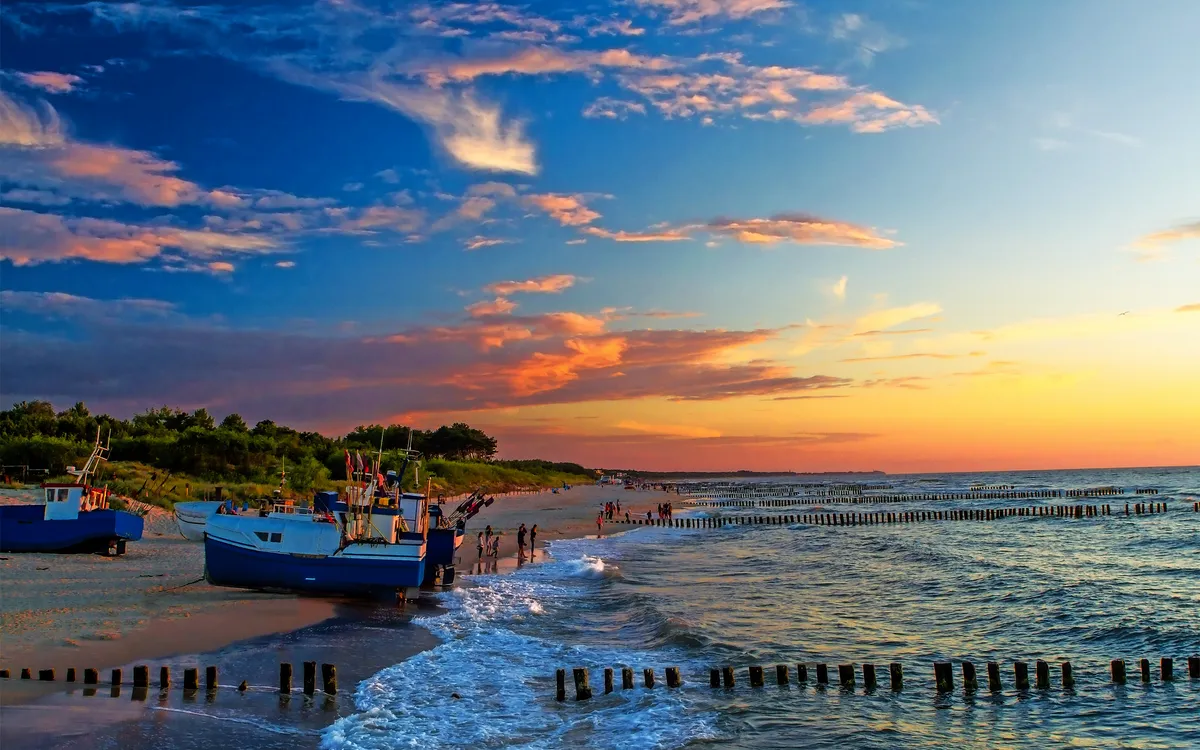 Abend am Strand