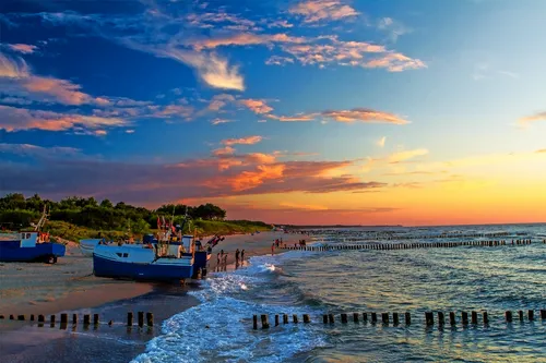 Abend am Strand