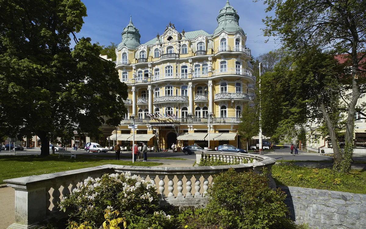 Kurhotel Bohemia - Marienbad, Außenansicht 2