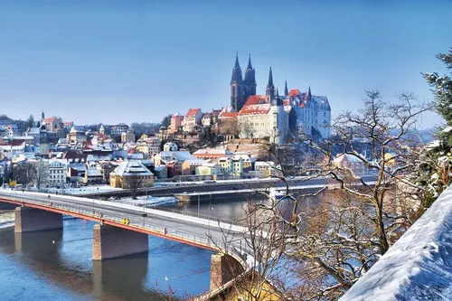 Meissen Albrechtsburg Winter 06