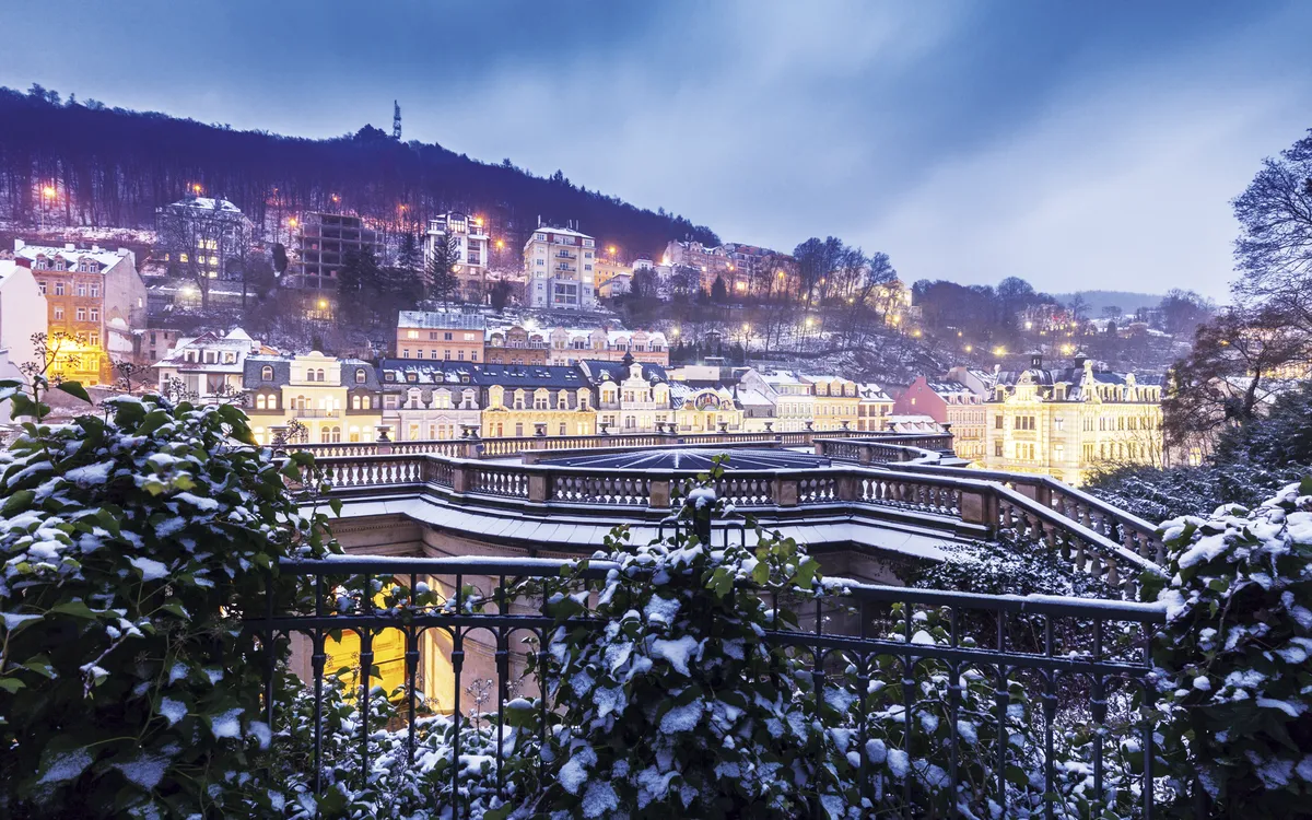 Winter in Karlovy Vary