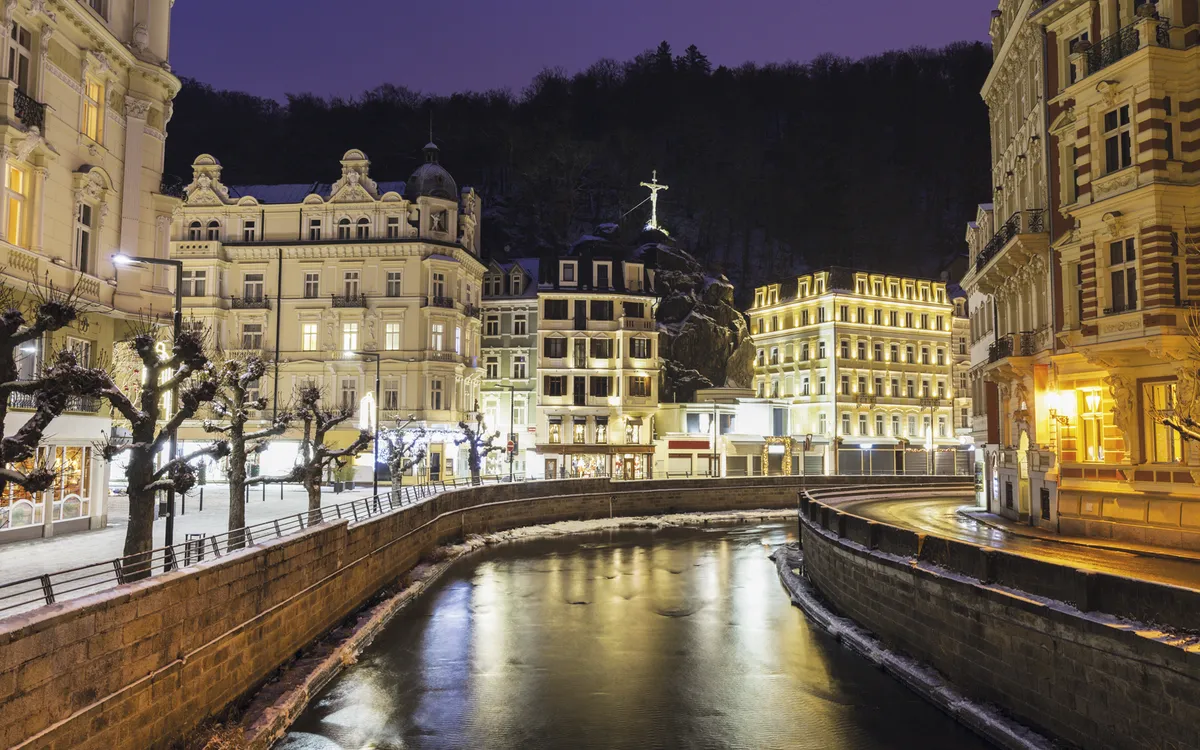 Winter in Karlovy Vary