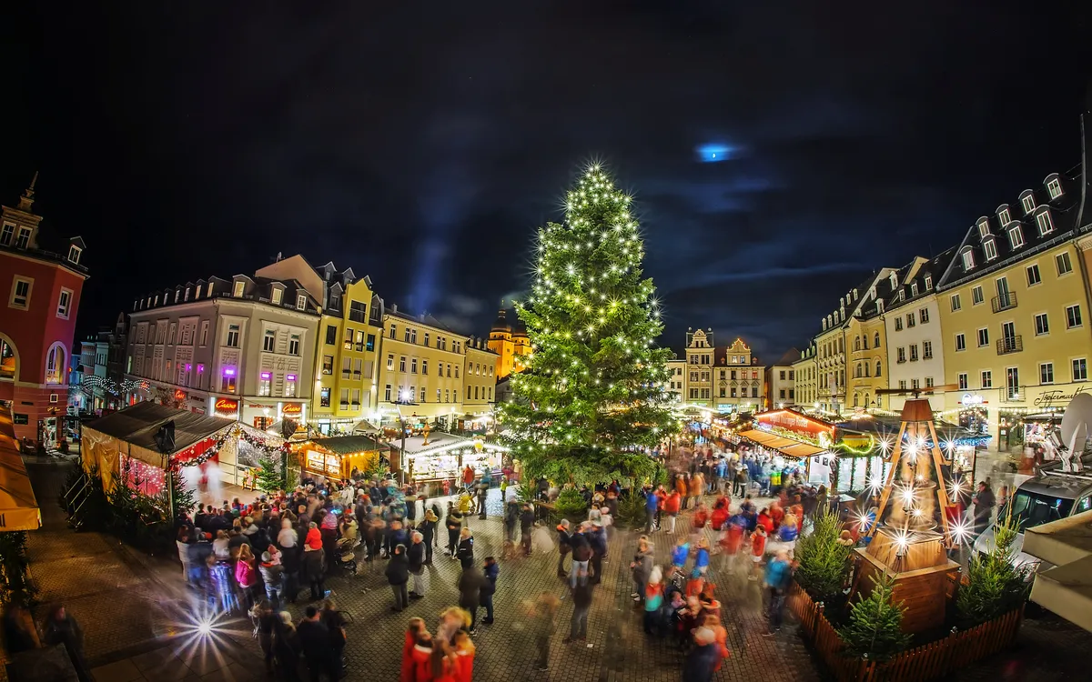 Weihnachtsmarkt in Plauen