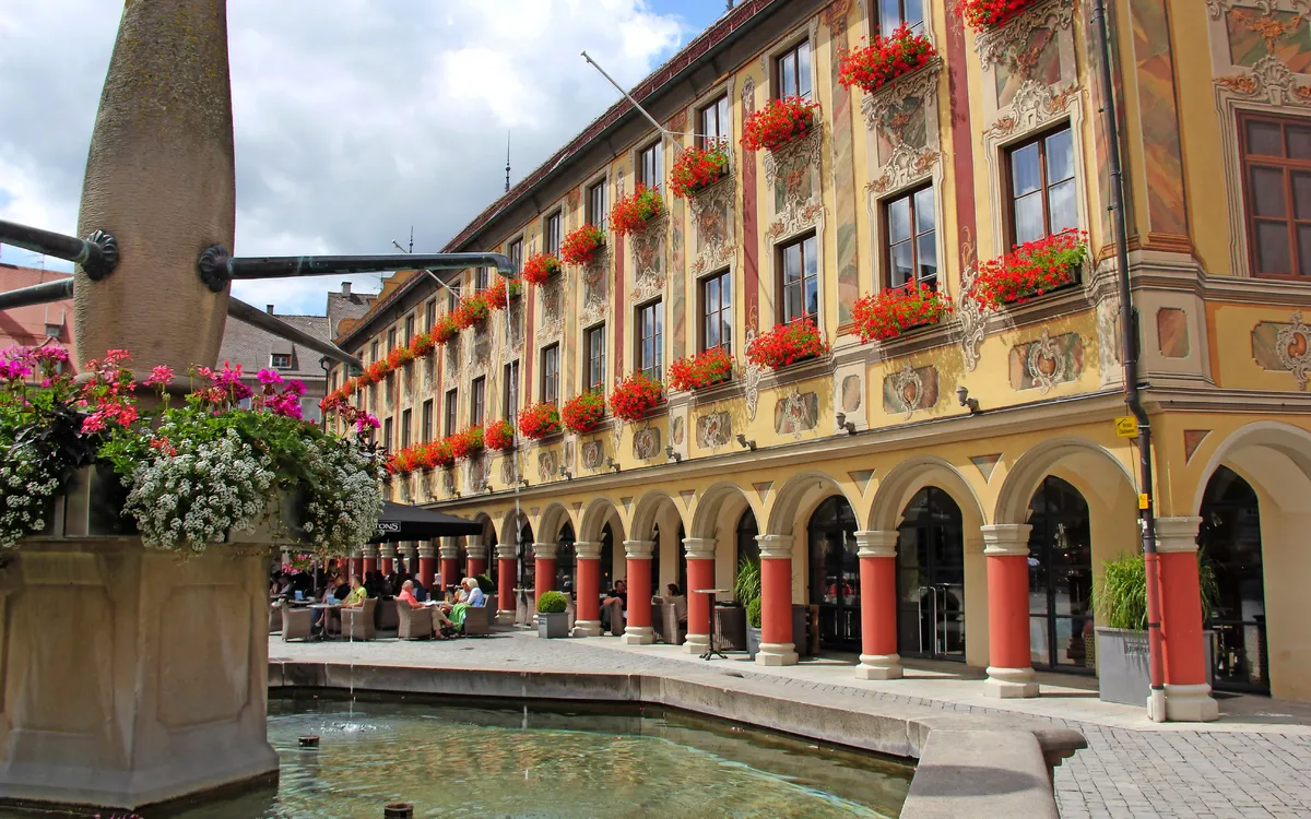 Marktplatz in Memmingen