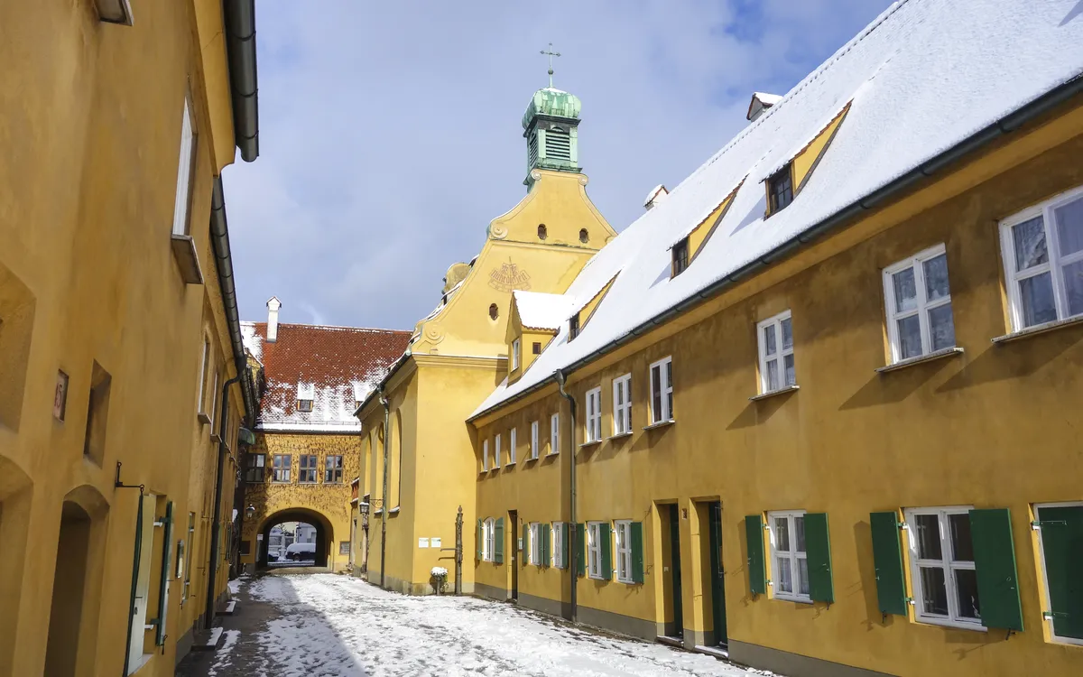 Augsburg: Fuggerei - der älteste Sozialwohnungsbau der Welt