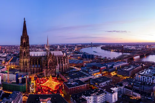 Weihnachtsmarkt am Kölner Dom