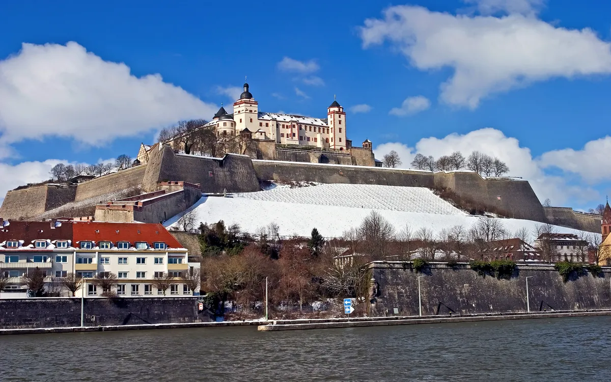 Würzburg Festung Winter