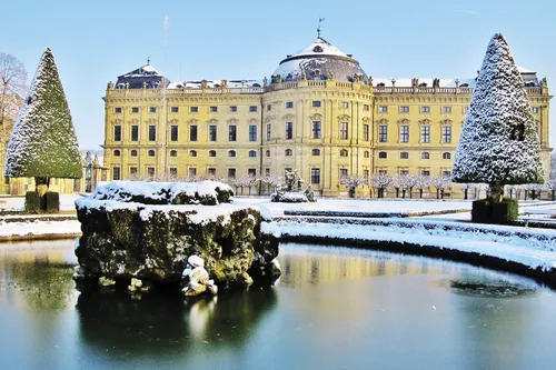 Würzburg, Residenz, Gartenfront, Südseite