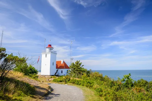 Leuchtturm Hammerodde Fyr auf Bornholm