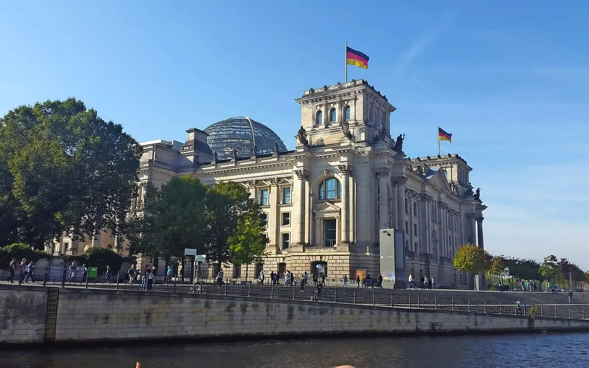 Reichstag in Berlin, Deutschland