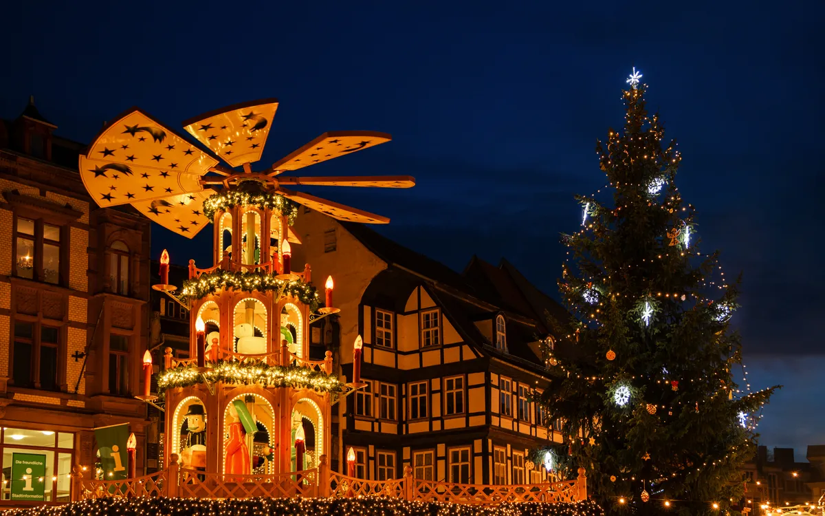 Weihnachtsmarkt in Quedlinburg