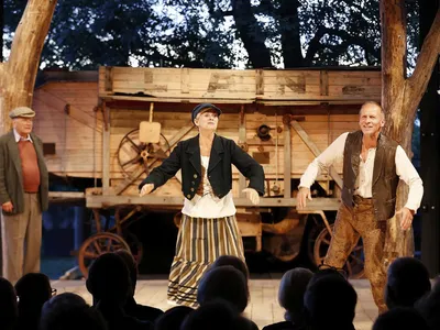 Zum Theater am Rand ins Oderbruch