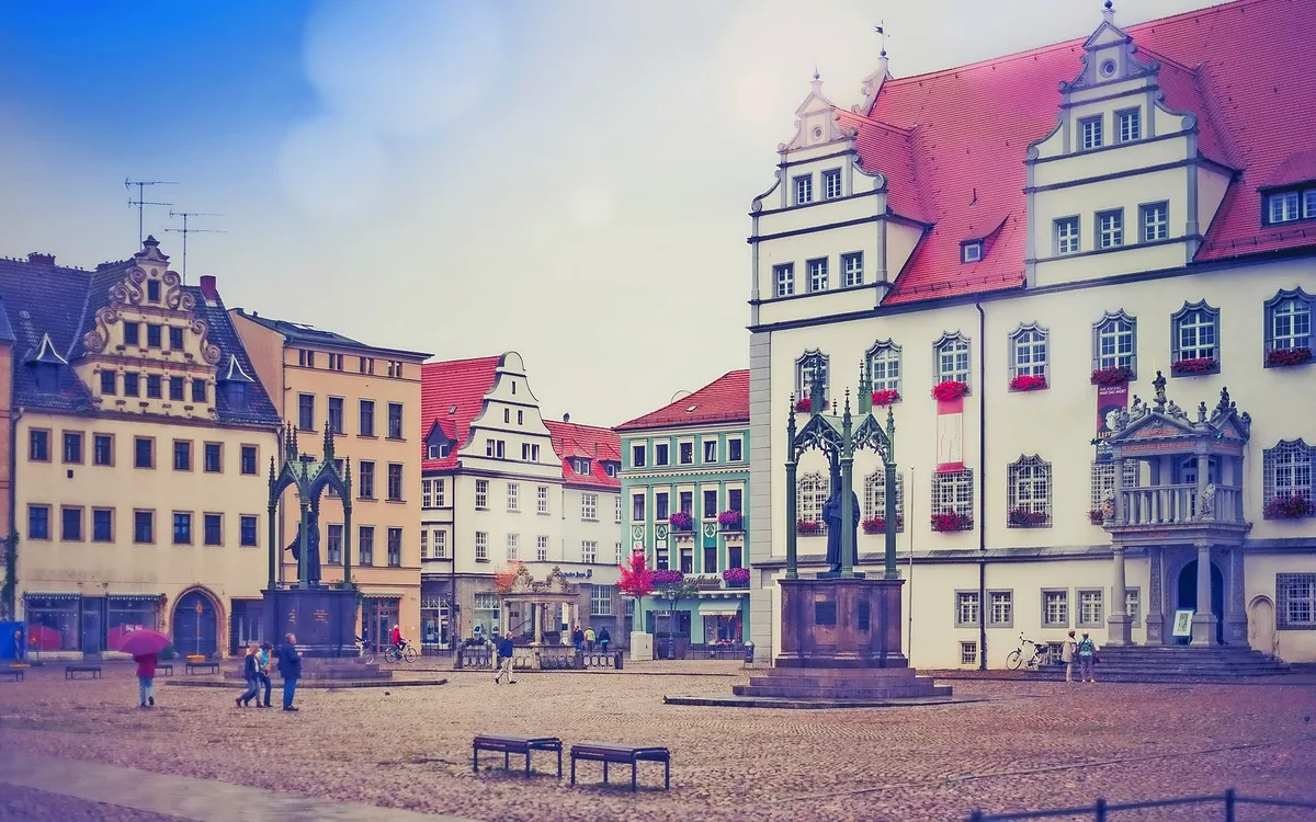 Lutherstadt Wittenberg in Sachsen-Anhalt, Deutschland