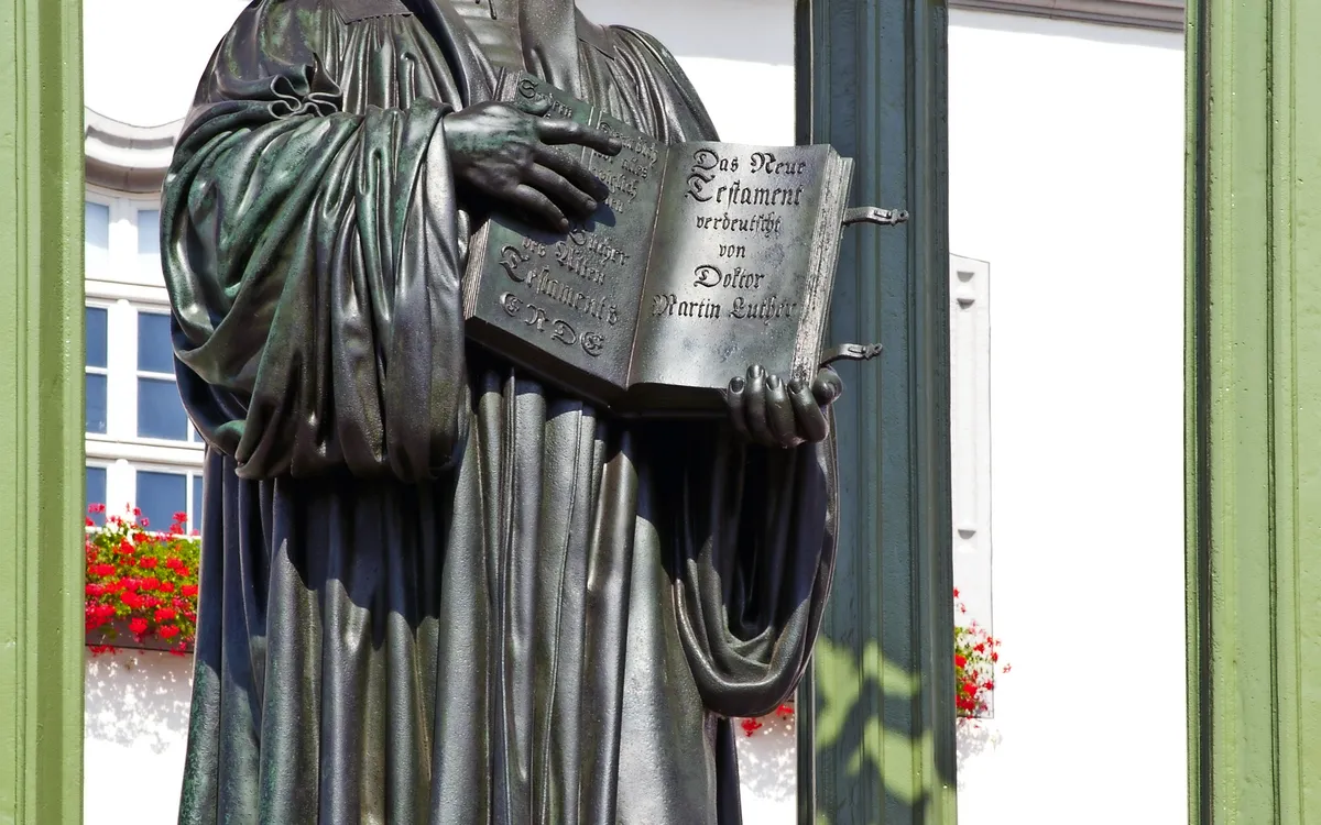 Lutherdenkmal in der Lutherstadt Wittenberg