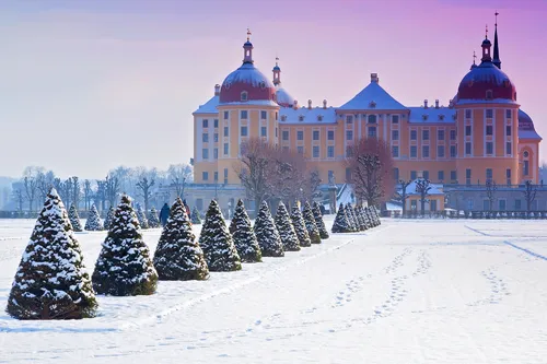 Schloss Moritzburg bei Dresden, Deutschland