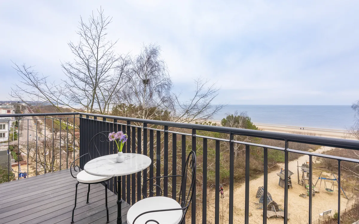Strandhotel Ahlbeck Balkonsicht