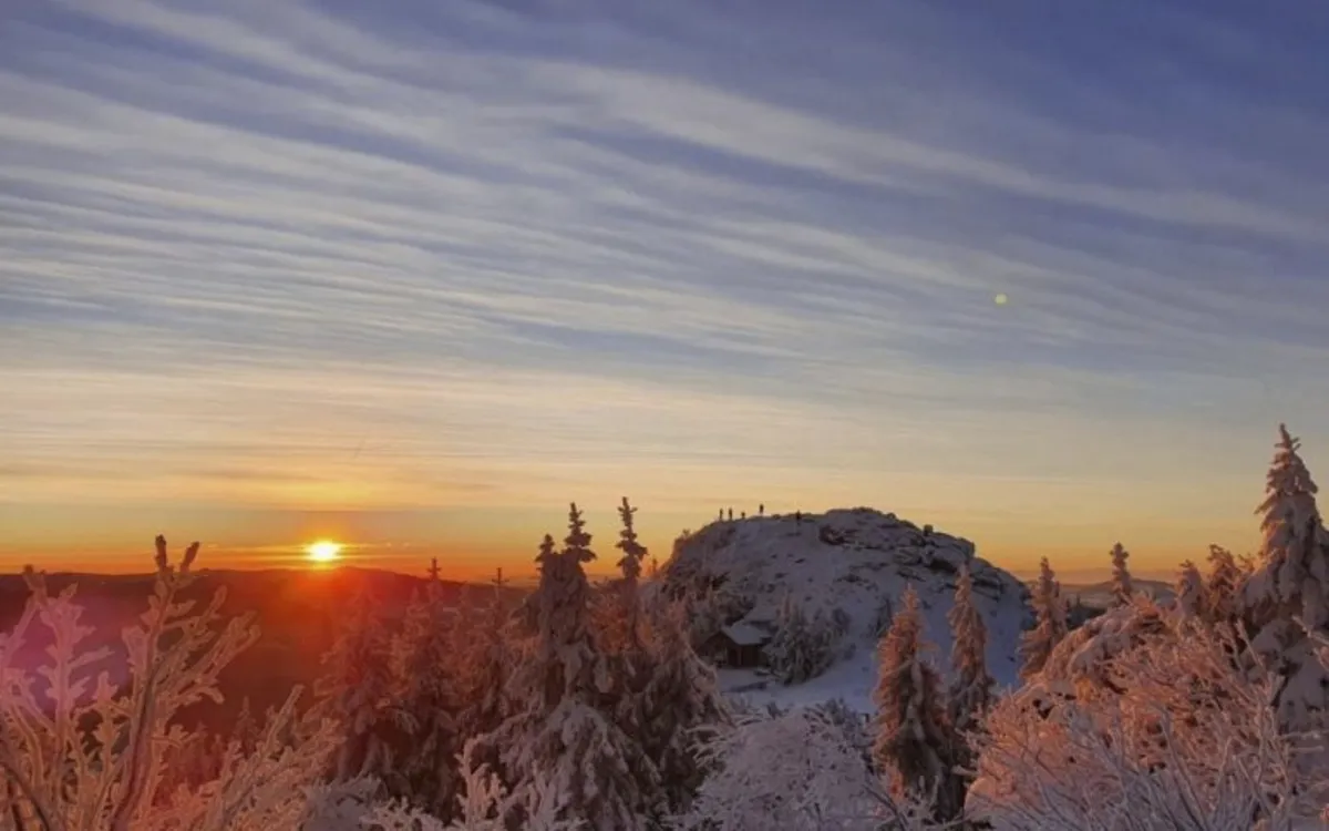 Großer Arber Sonnenaufgang