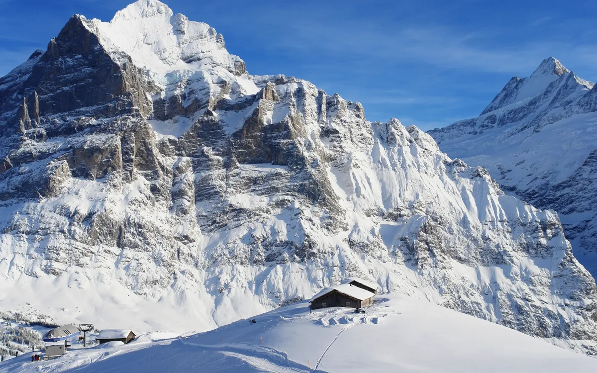 Berg Wetterhorn im Grindelwald