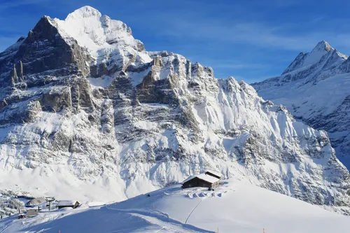 Berg Wetterhorn im Grindelwald