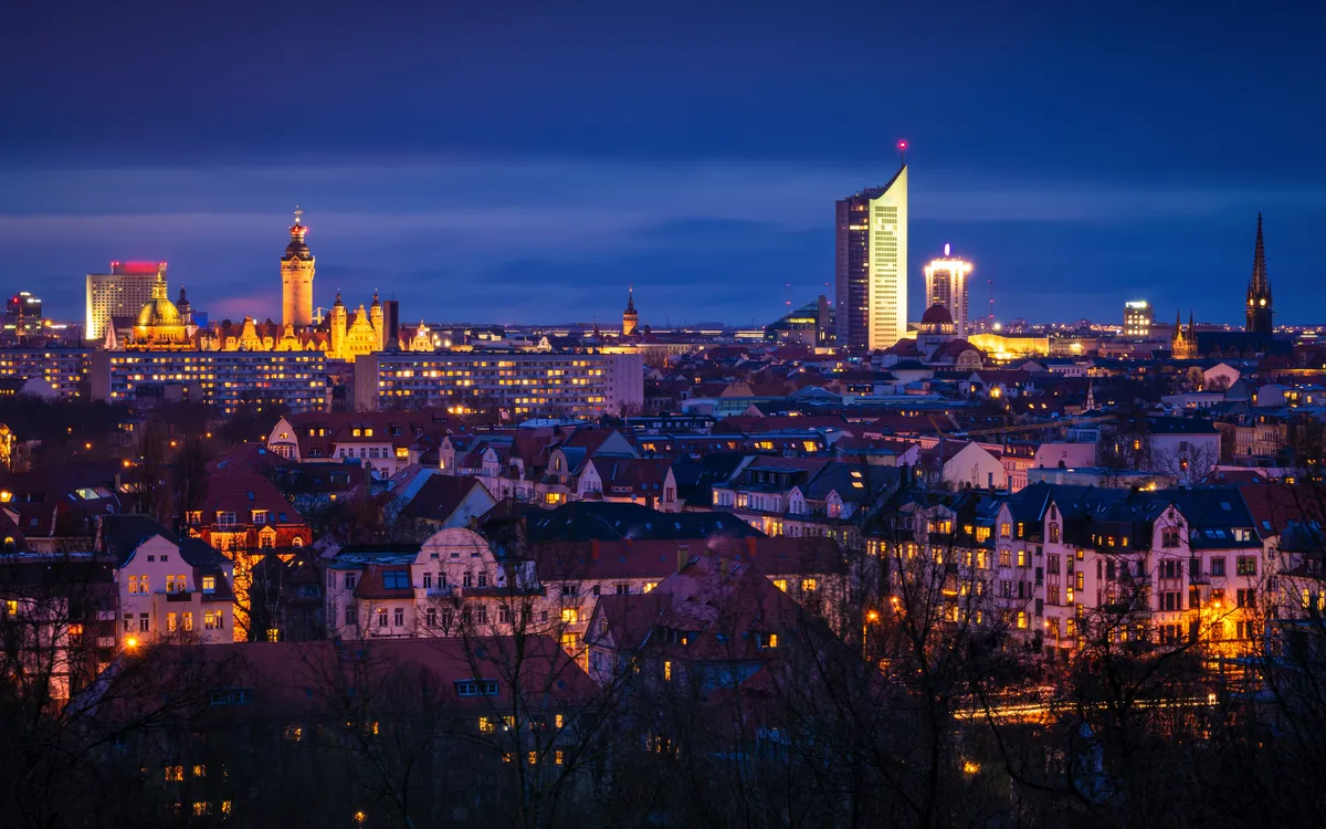 winterliches Leipzig