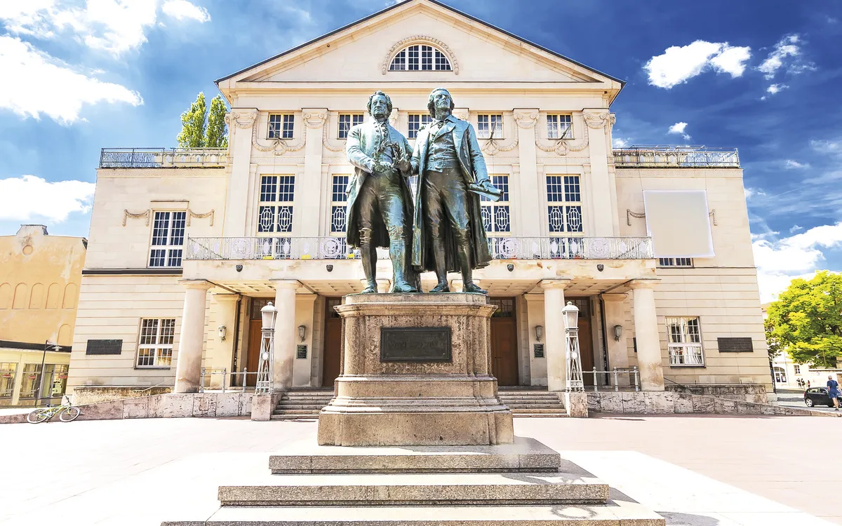 Deutsches Nationaltheater mit Goethe und Schiller in Weimar, Th
