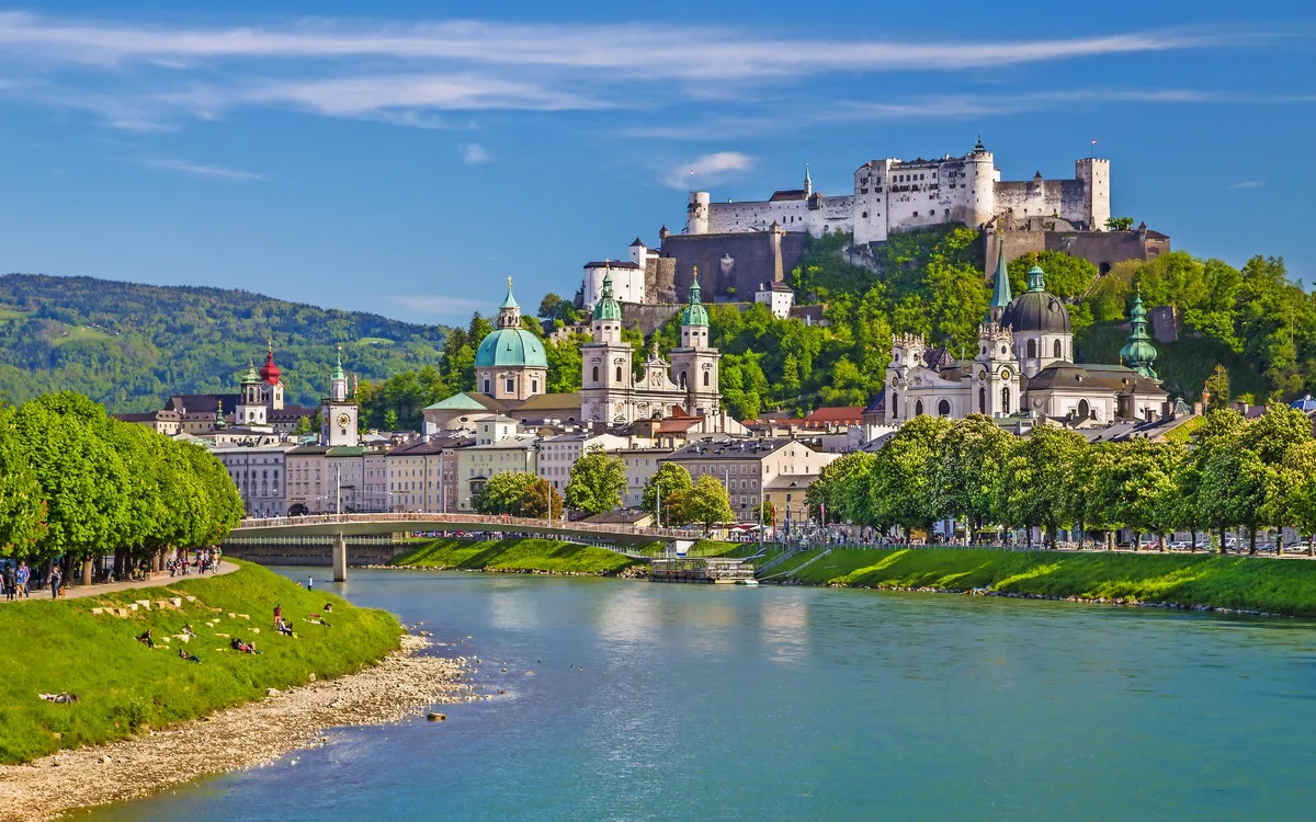 Salzburg im Sommer, Österreich