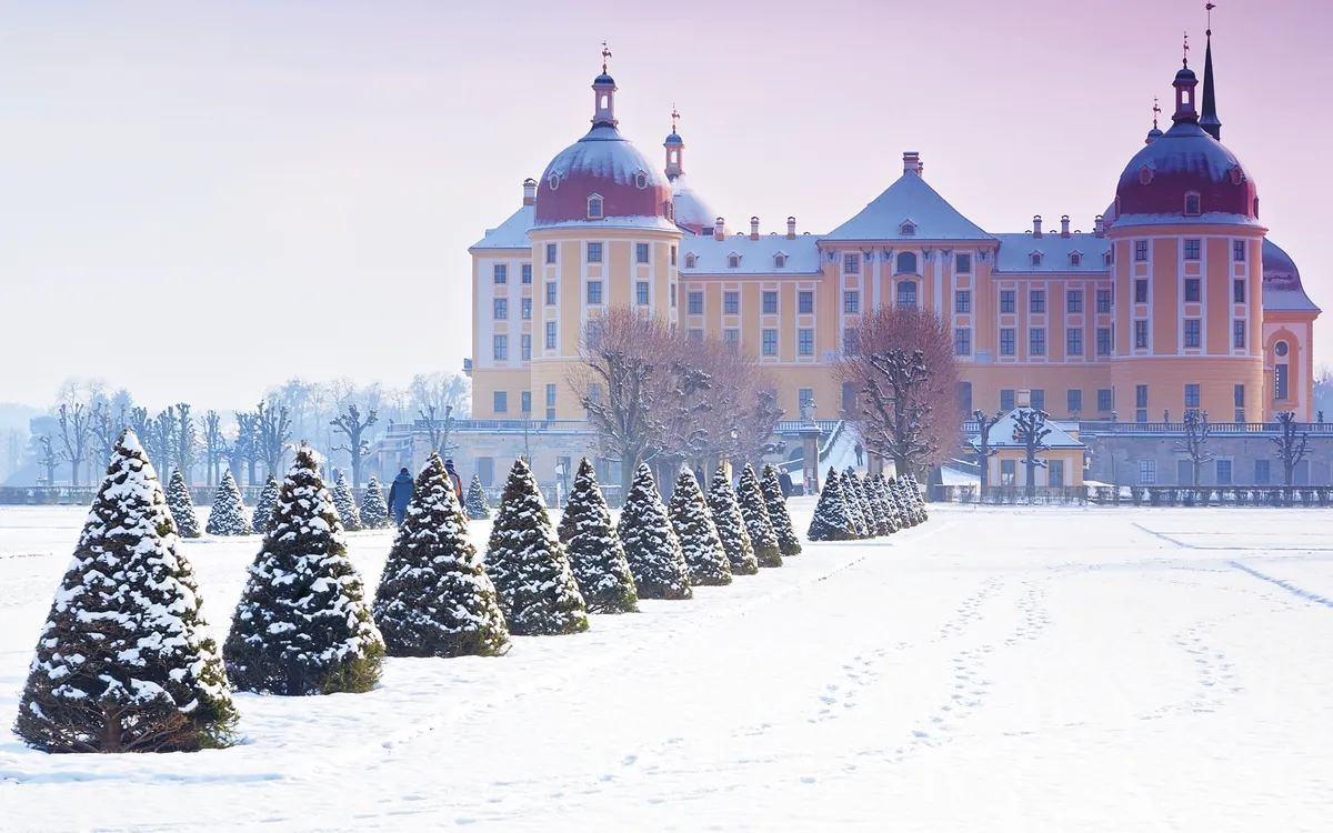 Schloss Moritzburg bei Dresden, Deutschland