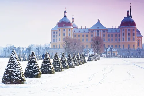 Schloss Moritzburg bei Dresden, Deutschland