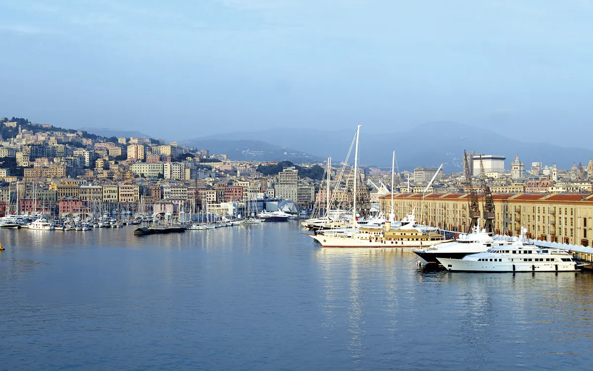 Hafen von Genua
