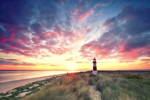 Leuchtturm in List auf Sylt