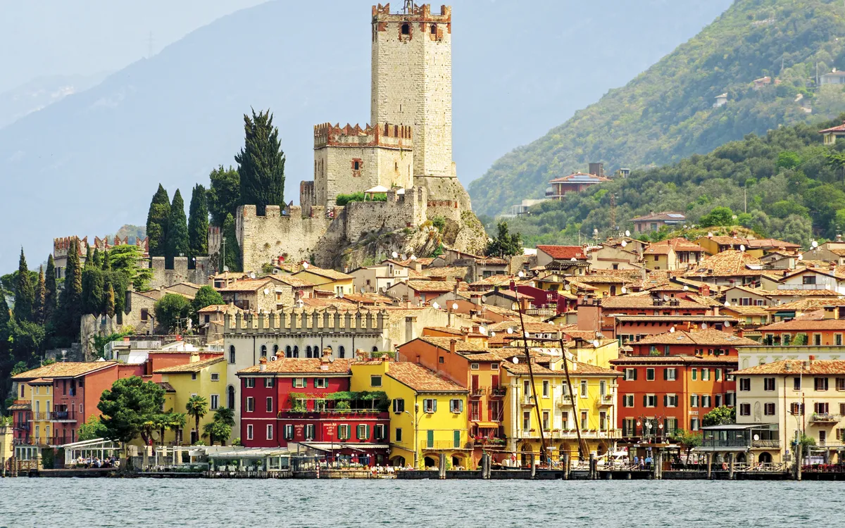 Lake Garda, Town of Malcesine (Veneto, Italy)