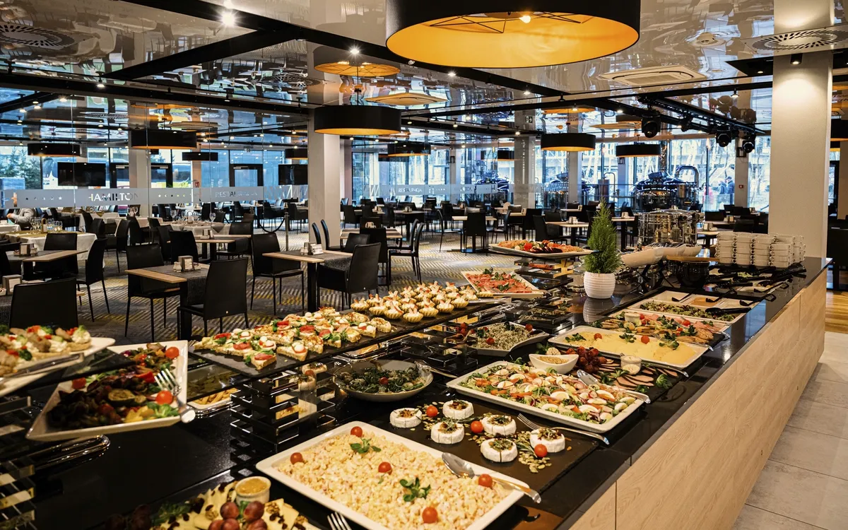 Swinemünde Hotel Hamilton, Buffet 1