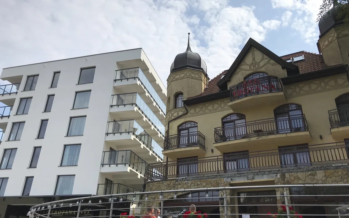 Hotel Trofana Fassade