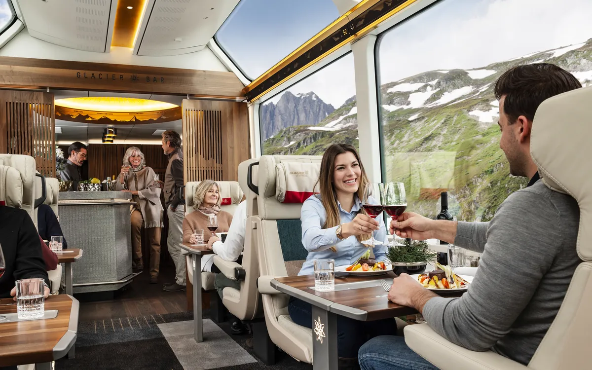 Glacier- und Bernina-Express