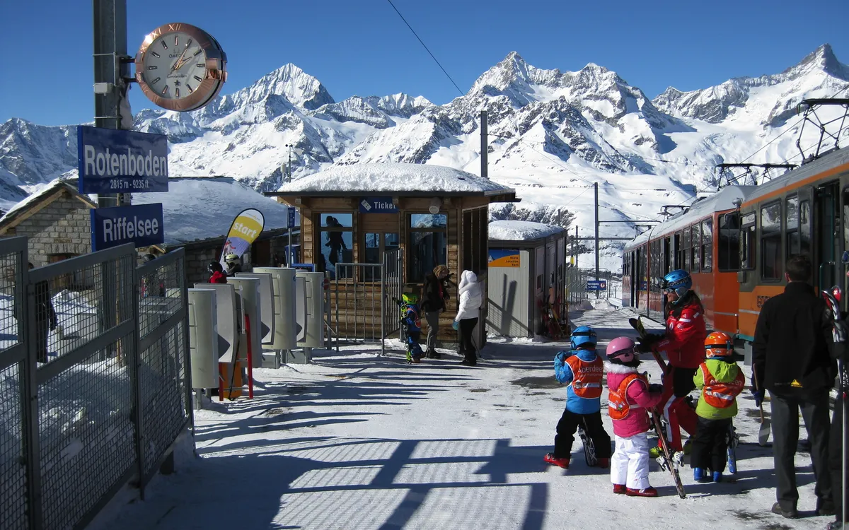 Gornergrat Bahn am Matterhorn