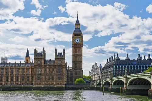 Palast von Westminster in London, Vereinigtes Königreich