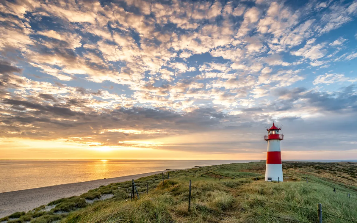 Leuchtturm in List auf Sylt