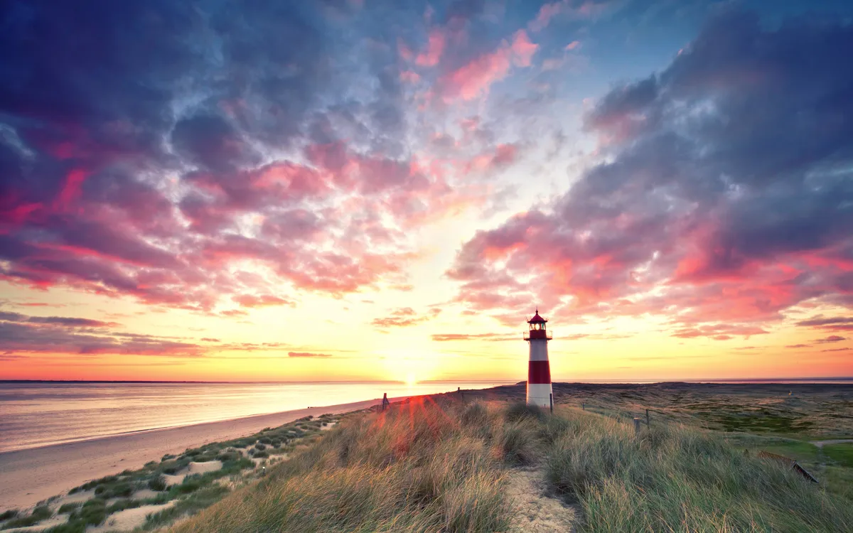 Leuchtturm in List auf Sylt