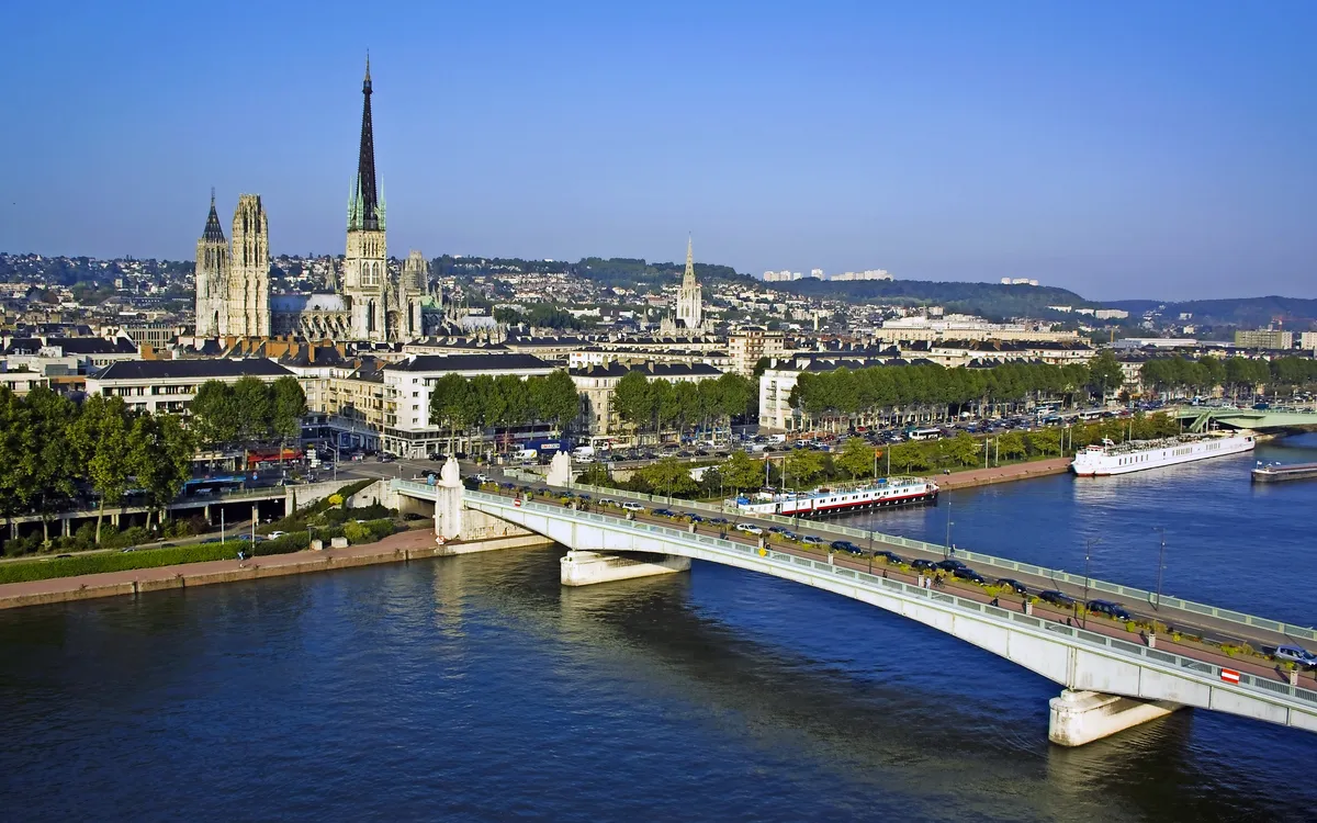 Panorama von Rouen