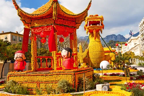 Zitronenfest in Menton