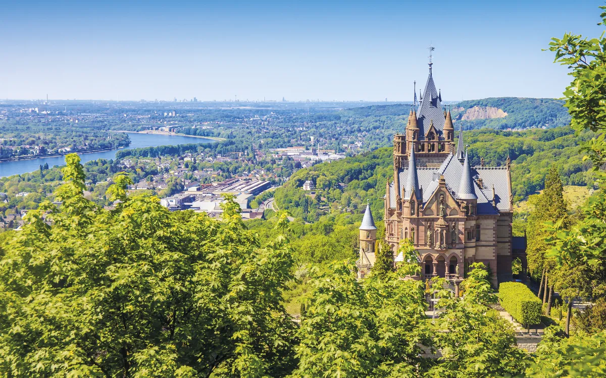 Schloss Drachenburg im Siebengebirge, Deutschland