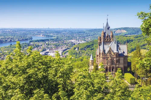 Schloss Drachenburg im Siebengebirge, Deutschland