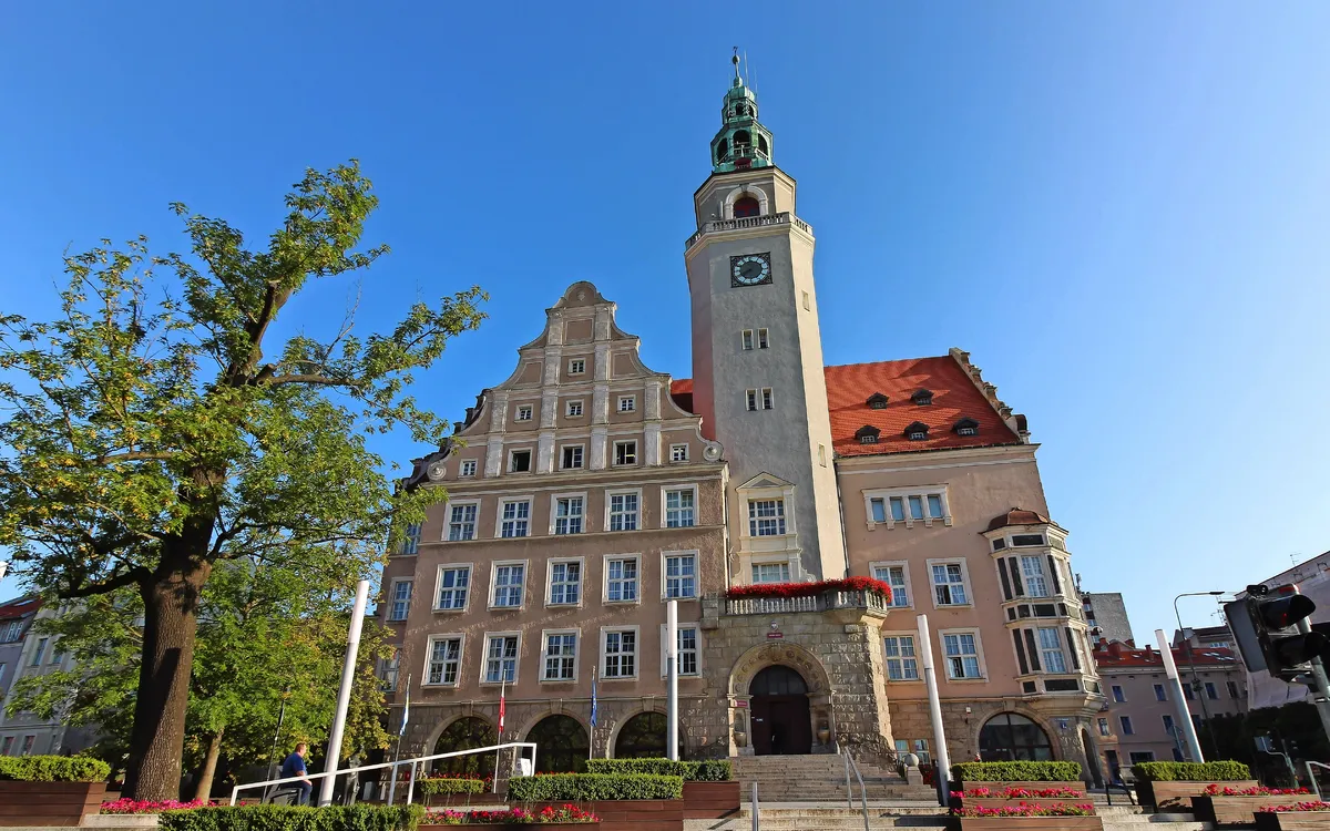 neues Rathaus in Olsztyn