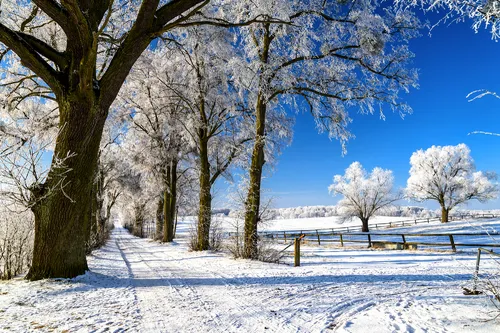 winterliche Masuren