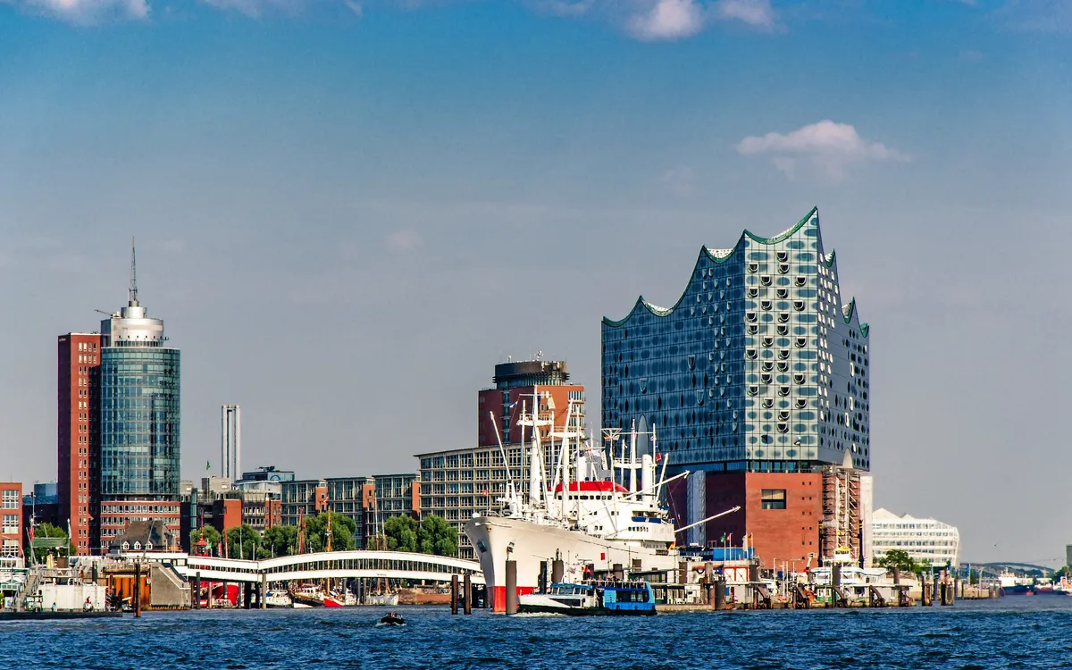 Elbphilharmonie am Hamburger Hafen, Deutschland