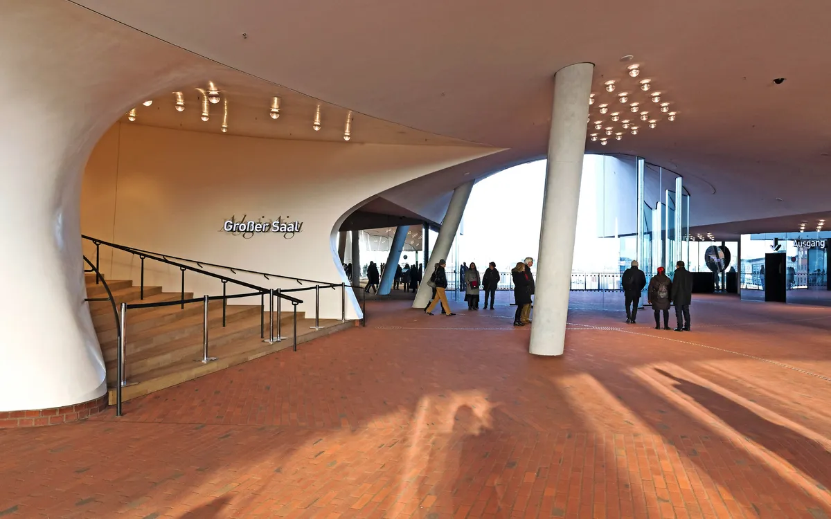 Elbphilharmonie am Hamburger Hafen, Deutschland